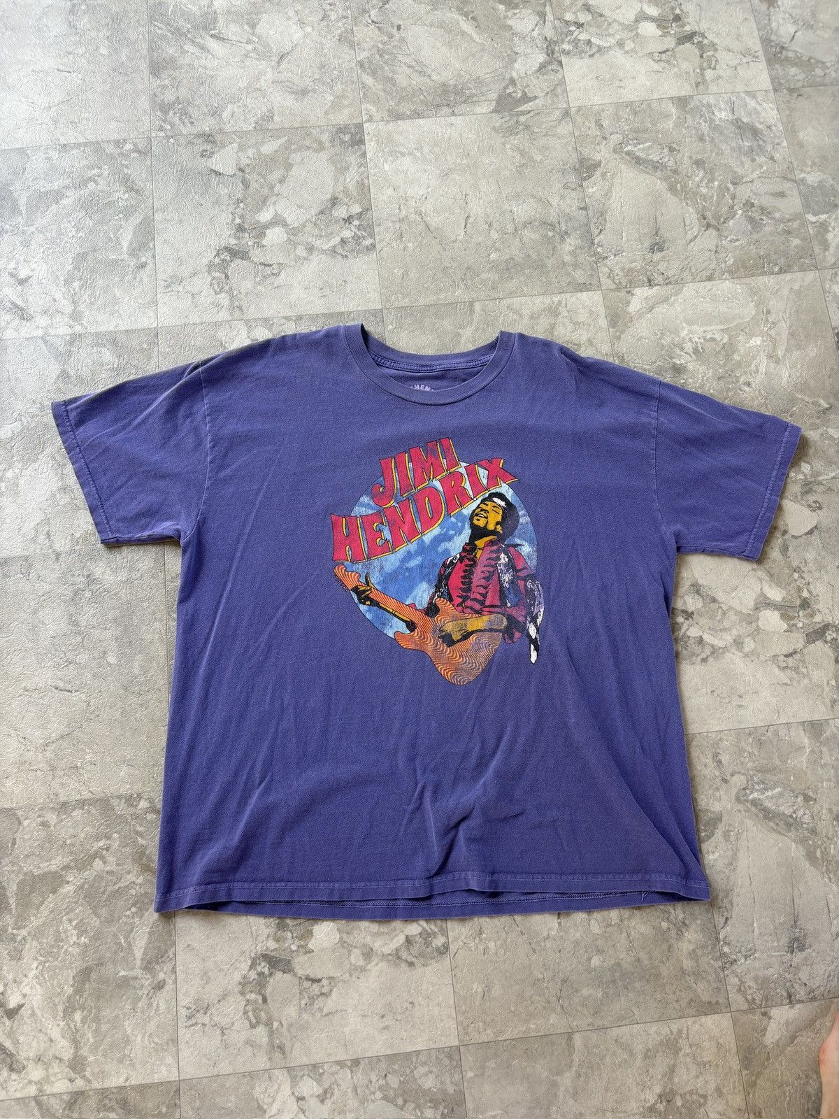 Vintage Vintage Jimmy Hendrix Tee Size US XL / EU 56 / 4 - 1 Thumbnail