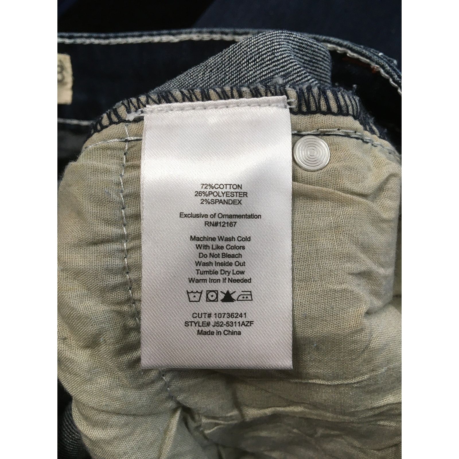 Other Thread Market 7/28 Bootcut Jeans Steers on Flap Pockets Size 28" / US 6 / IT 42 - 5 Thumbnail