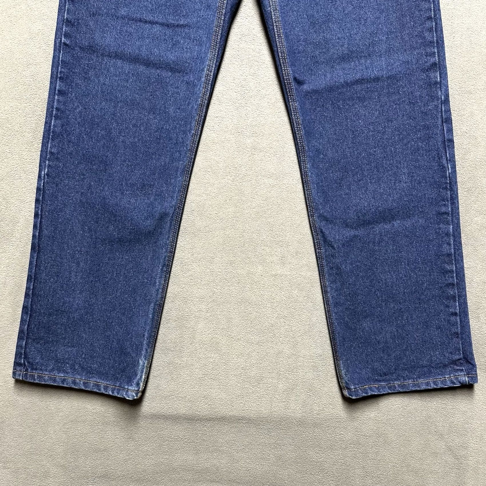 Denime Tyndale FR Jeans Mens 35x31 Blue Denim Flame Resistant Straight USA EUC Size US 36 / EU 52 - 5 Thumbnail