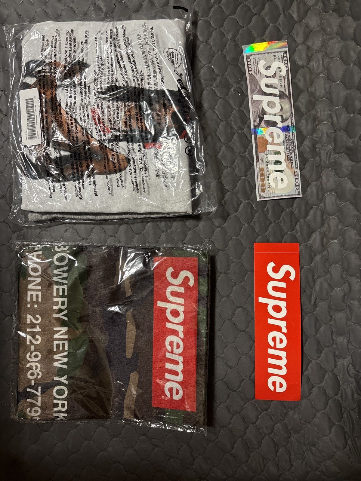 Supreme supreme playboi carti heather grey Size US XL / EU 56 / 4 - 1 Thumbnail