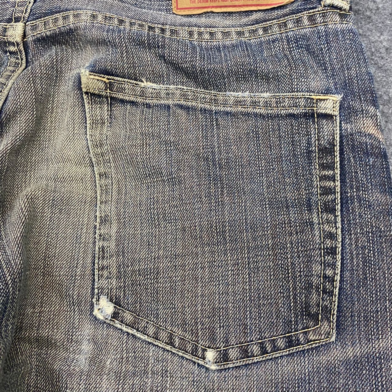 If Six Was Nine 💥Best Offer💥Vintage Takeo Kikuchi Distressed Denim Size US 33 - 15 Thumbnail