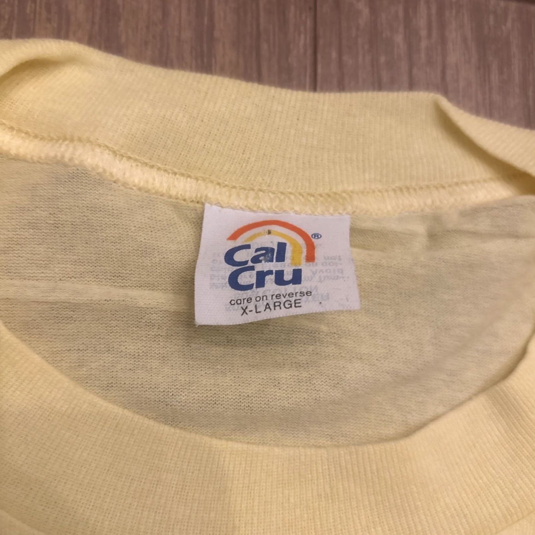 Vintage VINTAGE Misawa Air Base Aero Club 432nd Combat Support Group T Shirt XL Yellow Mens 80s Military Aeronautics Japan Aged 80s Concert Size US XL / EU 56 / 4 - 3 Thumbnail