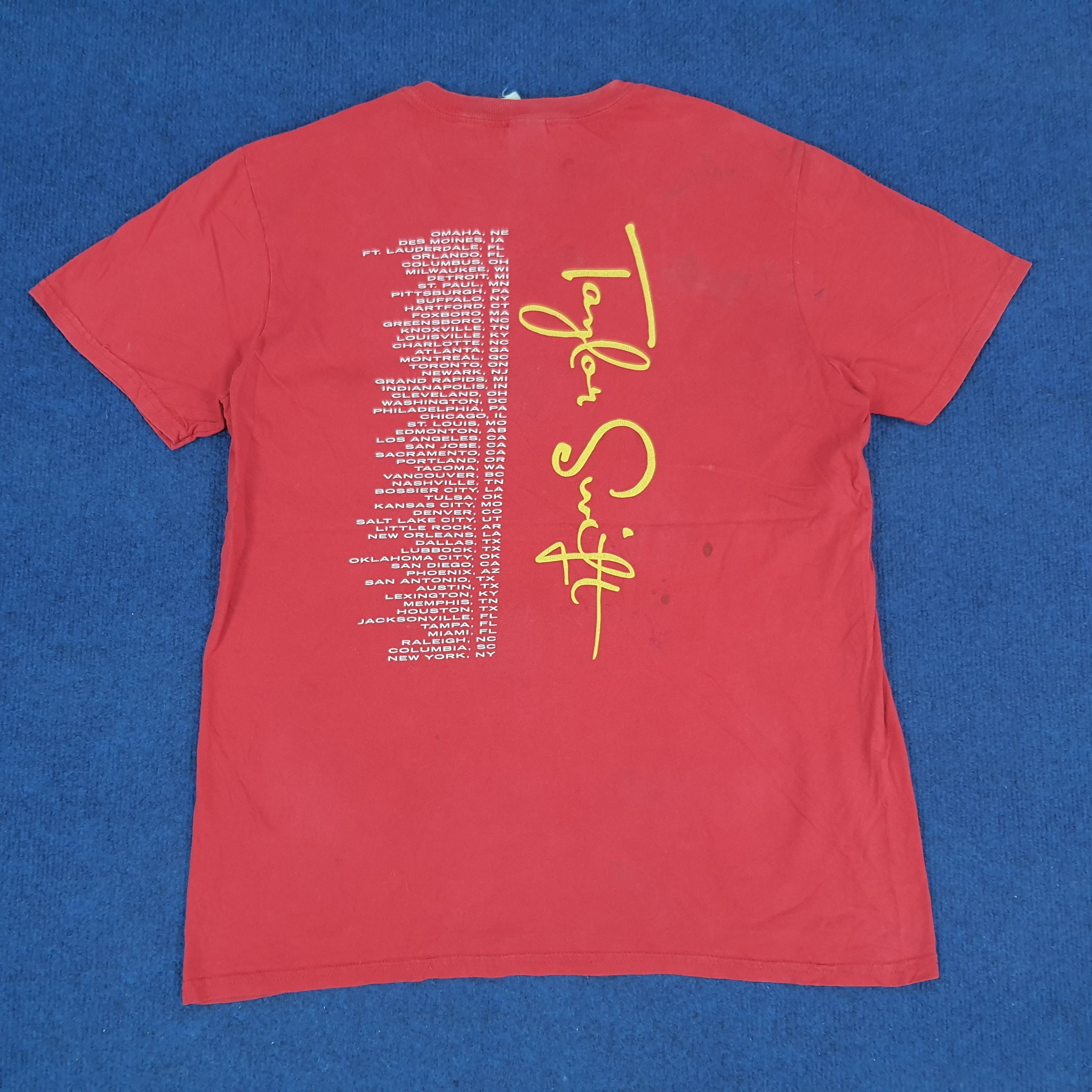 Band Tees × Vintage Vintage Taylor Swift Speak Now Tour T-shirt Size US M / EU 48-50 / 2 - 3 Thumbnail