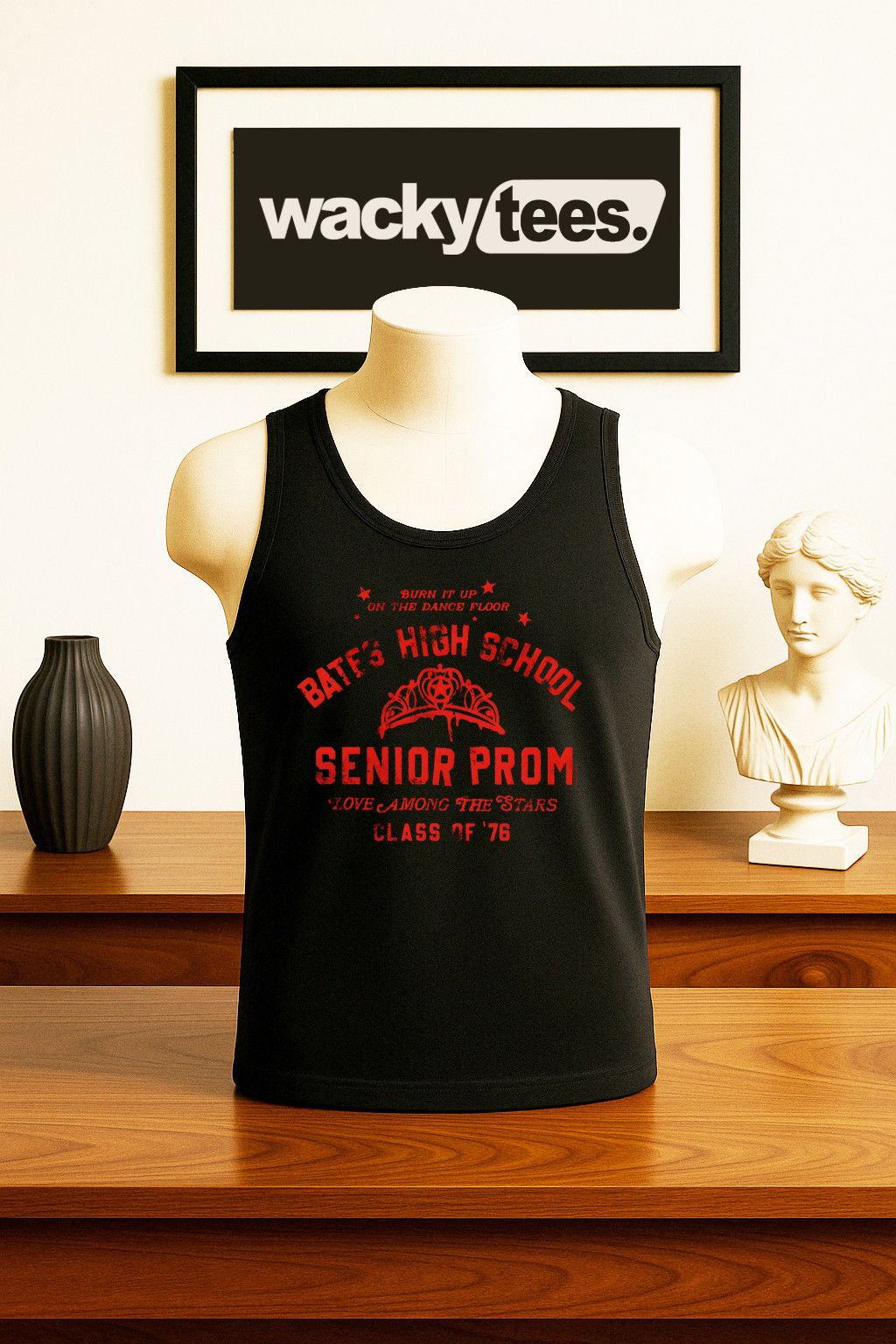 Other Carrie Class of 1976 Bates High School Senior Prom Tee Shirt Size US L / EU 52-54 / 3 - 2 Thumbnail