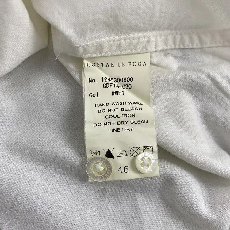 GOSTAR DE FUGA Gostar De Fuga True White Shirts Size US S / EU 44-46 / 1 - 13 Thumbnail