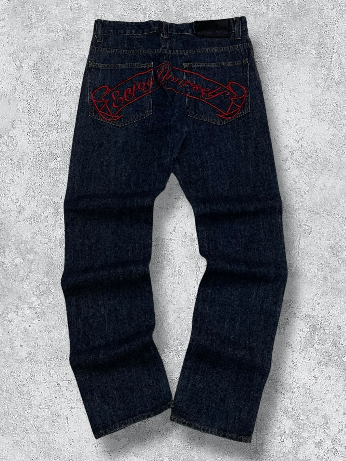 Japanese Brand Vintage 90’s Japan Deaigner Avail Avantgarde Daicock Denim Size US 32 / EU 48 - 1 Thumbnail