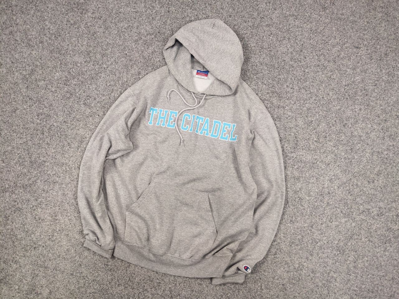 Champion Vintage 90's Champion college Academy The Citadel Hoodie Size US M / EU 48-50 / 2 - 3 Thumbnail