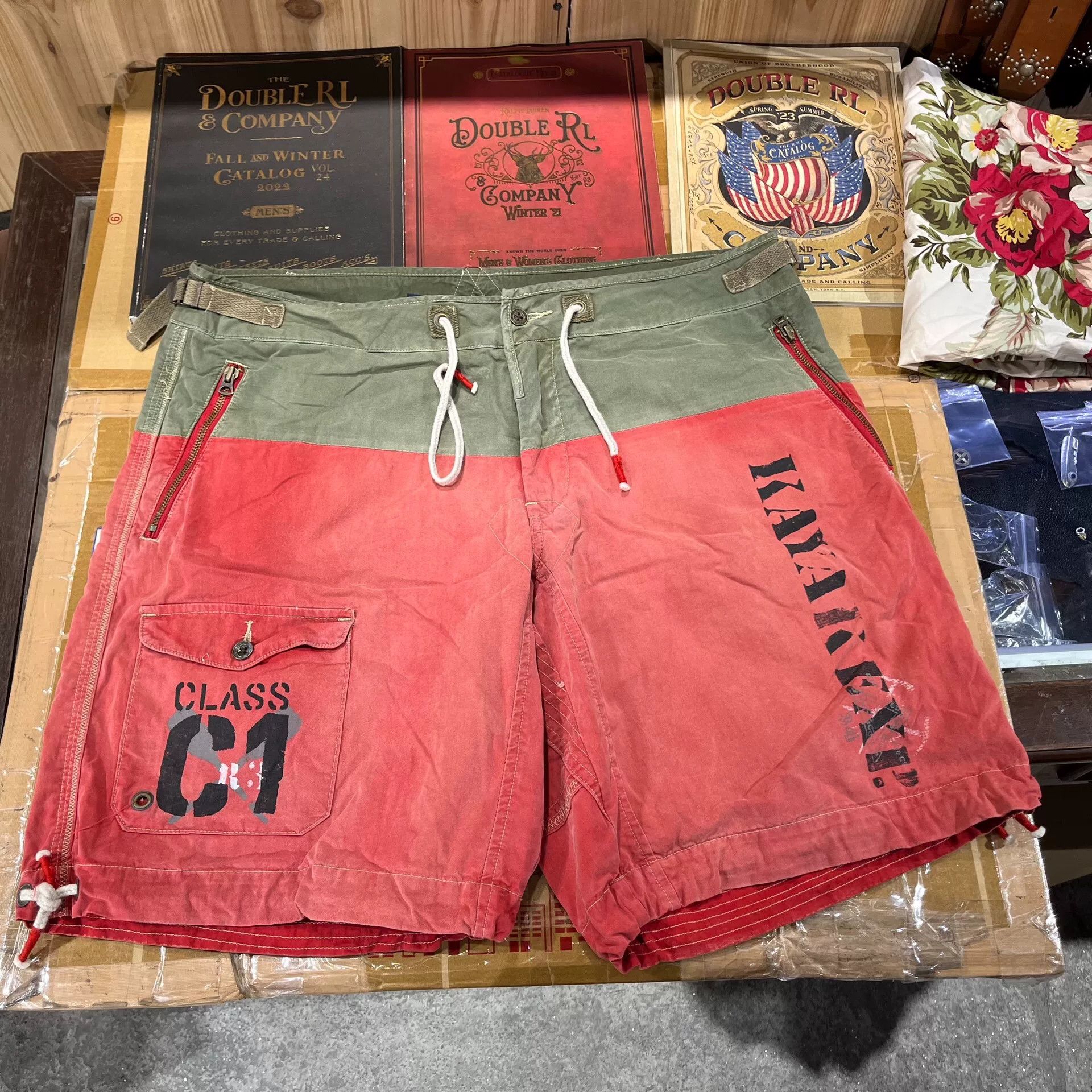 RRL Ralph Lauren Double RL Ralph Lauren Casual Shorts Size US 38 / EU 54 - 1 Thumbnail
