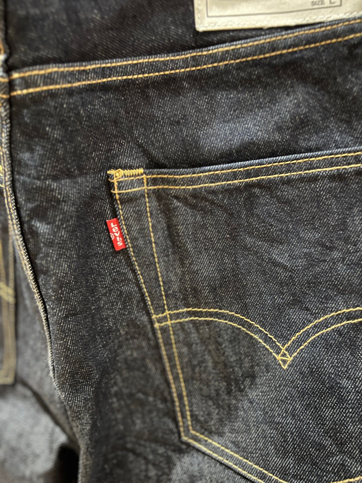 Sacai Sacai × Levi’s Reconstructed Denim – Size L (Raw Indigo) Size US 32 / EU 48 - 5 Thumbnail