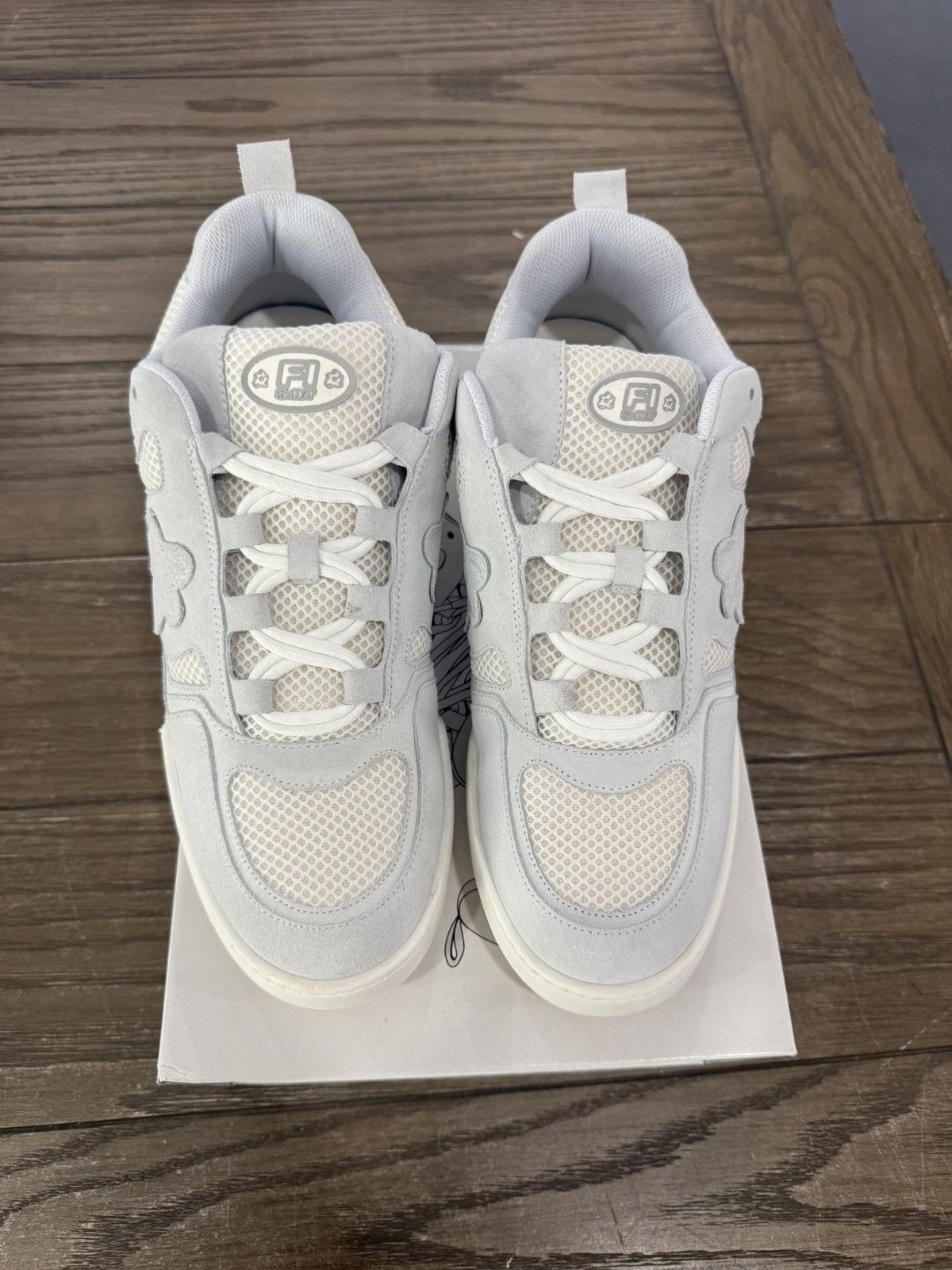Other ✨ FLOWERS INSTINCT Grey OG Low Top RARE! Size 12 ✨ Size US 12 / EU 45 - 5 Thumbnail