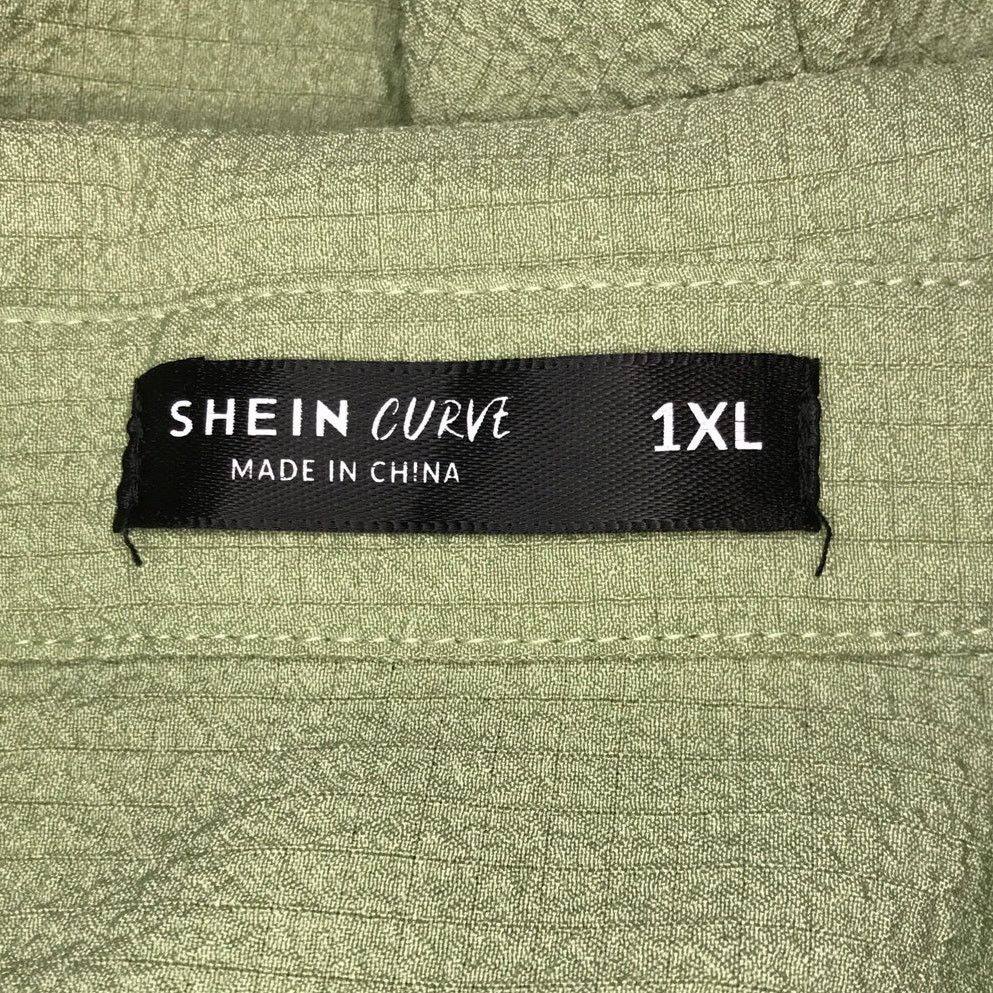 Shein Shein Curve Round Neck Short Sleeve 1XL Size XL / US 12-14 / IT 48-50 - 3 Thumbnail