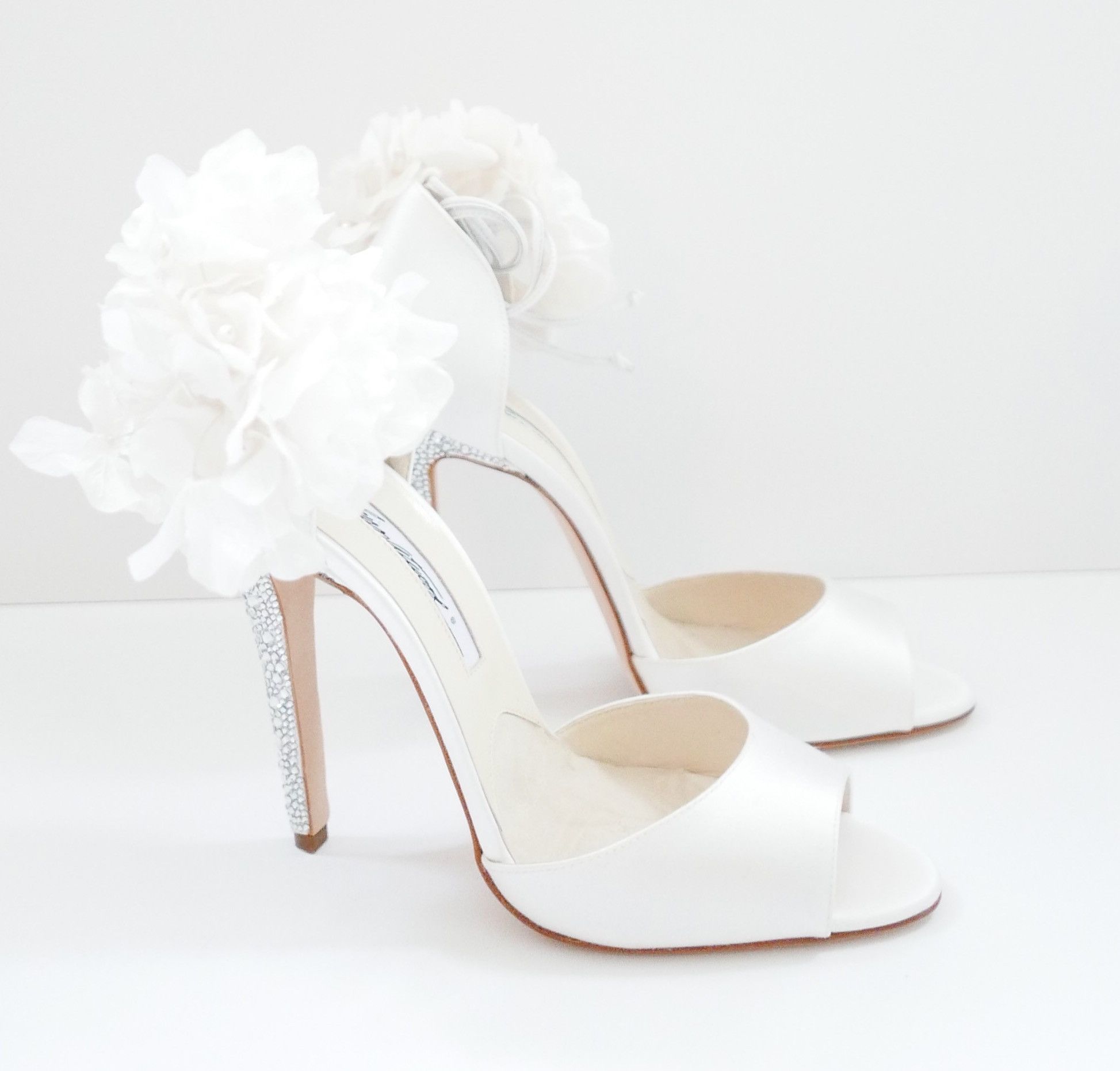 Brian Atwood Brian Atwood Corsage Crystal Heels Wedding Bridal Shoes Size US 8.5 / IT 38.5 - 2 Thumbnail