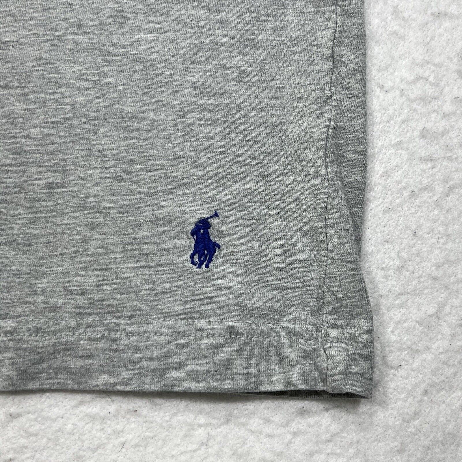 Polo Ralph Lauren Polo Ralph Lauren Tee Light Gray T Shirt Pony Logo Size US L / EU 52-54 / 3 - 8 Thumbnail