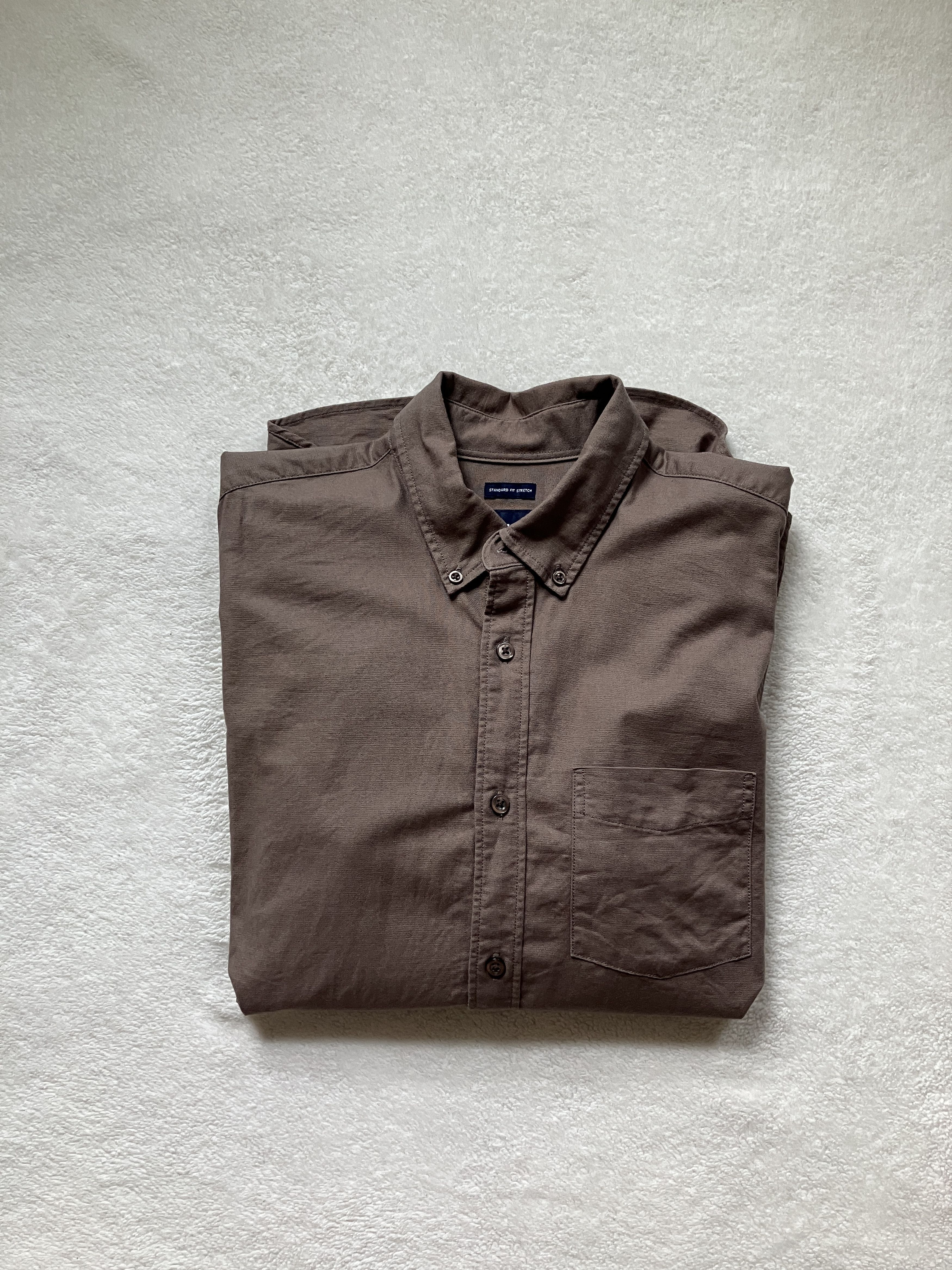 Gap Gap Brown Shirt Size US M / EU 48-50 / 2 - 2 Thumbnail