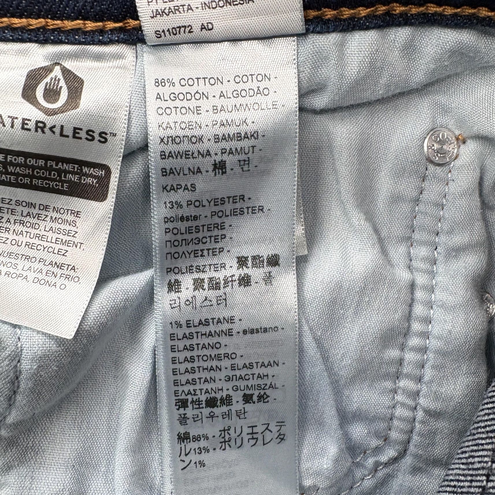 Levi's Levis Blue Jeans Womens High Rise Distressed Ribcage Straight 26 Denim Pants 5-Pocket Size 26" / US 2 / IT 38 - 6 Thumbnail
