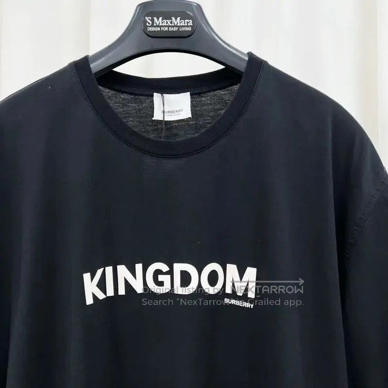 Burberry Burberry Kingdom Black Cotton Short Sleeve T-Shirt. Size US L / EU 52-54 / 3 - 3 Thumbnail