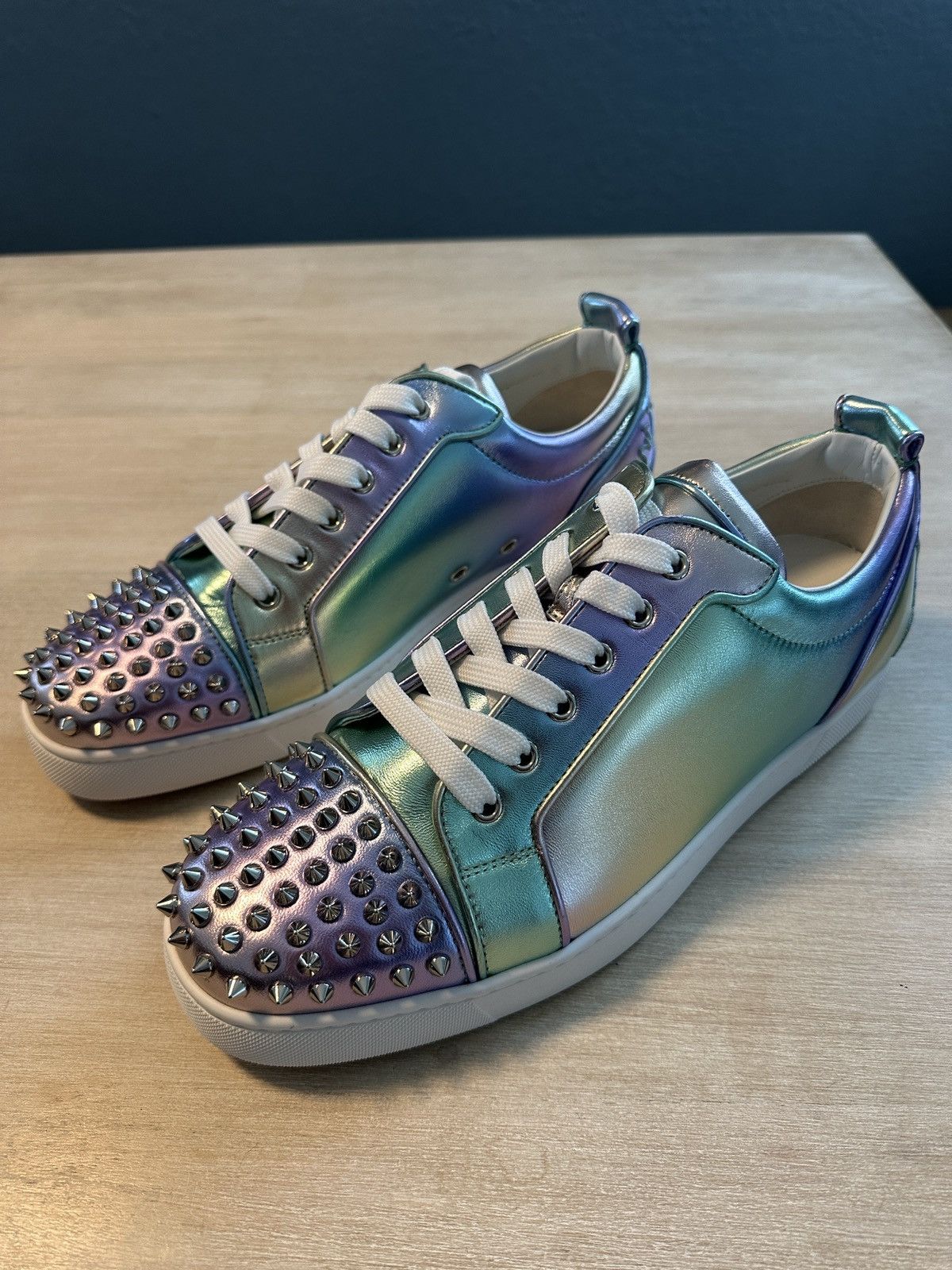 Christian Louboutin Christian Louboutin Fun Louis Junior Spikes Flat Size US 11.5 / EU 44-45 - 1 Thumbnail