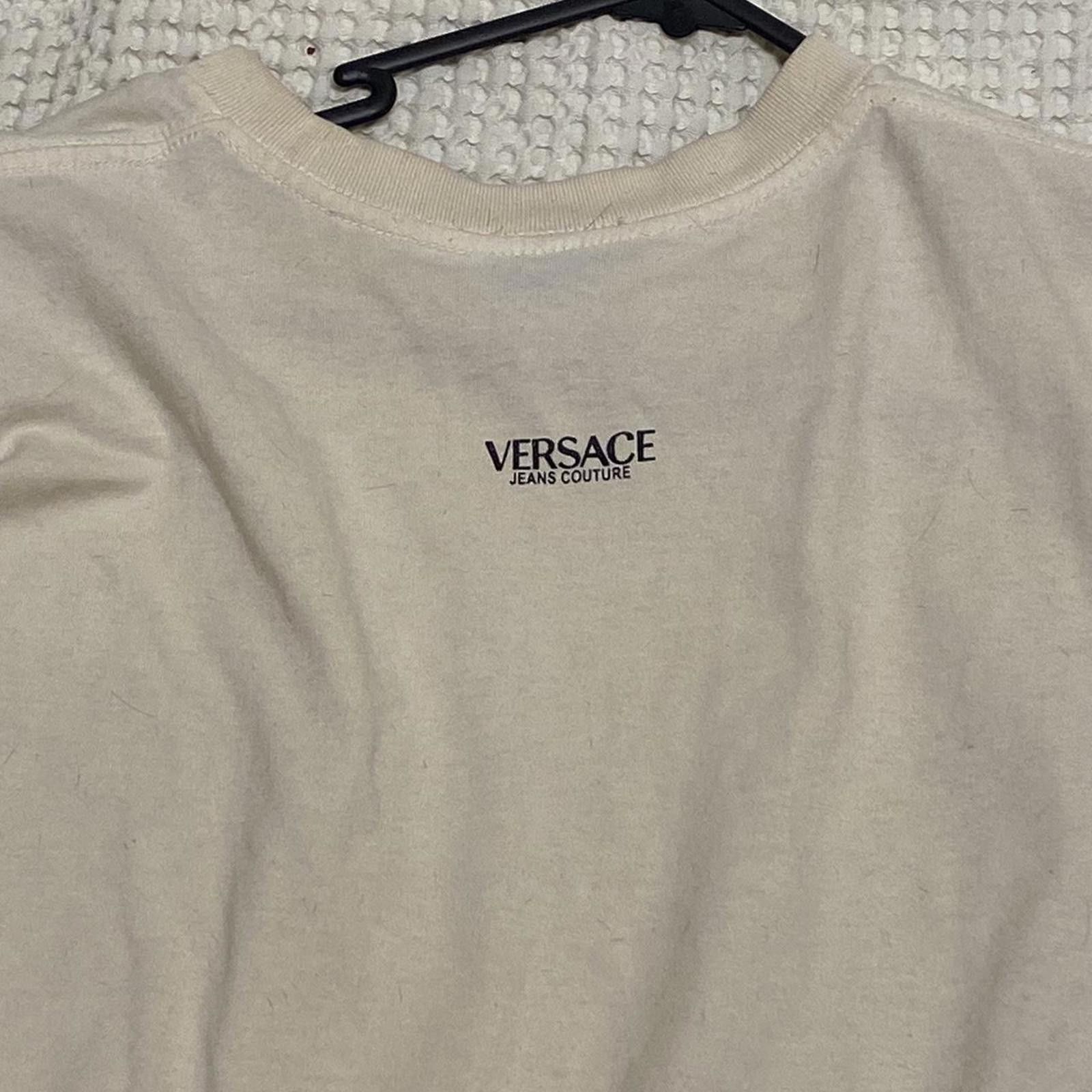 Versace Jeans Couture Versace Jeans Couture Men's T-Shirt Cream Colour Size US M / EU 48-50 / 2 - 5 Thumbnail