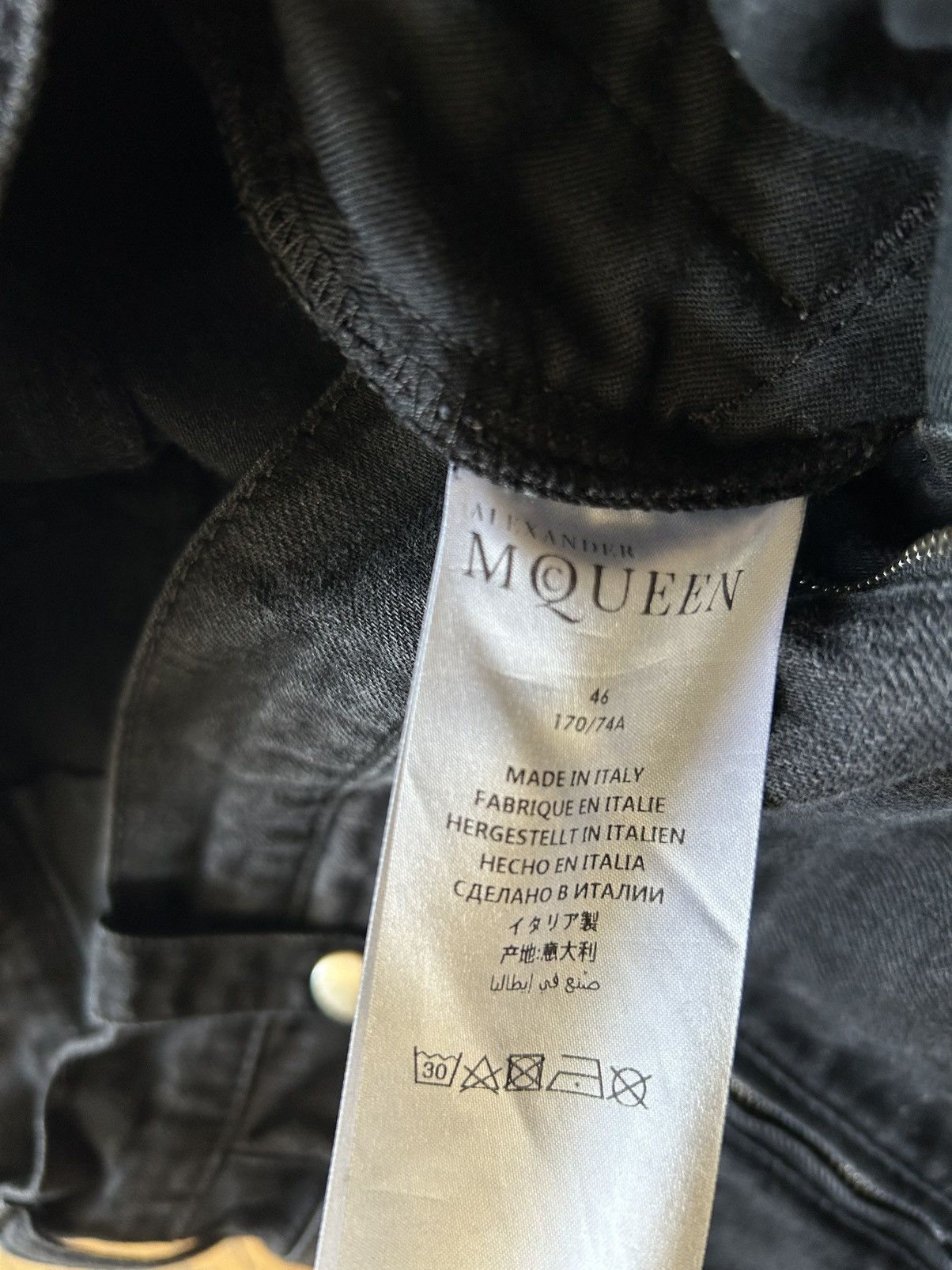 Alexander McQueen SOLD!!! Alexander McQueen Jeans Size US 28 / EU 44 - 13 Thumbnail