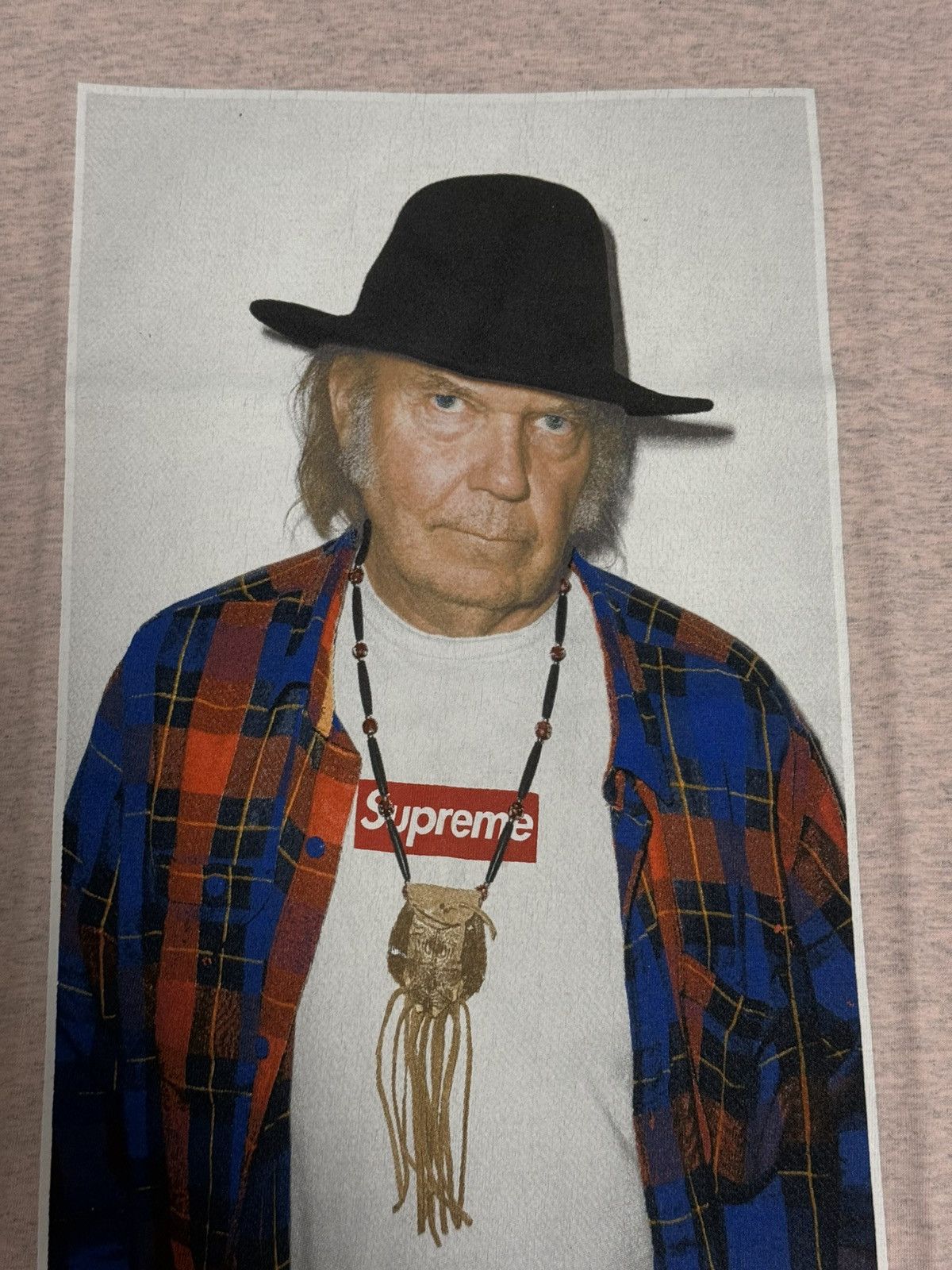 Supreme Supreme Neil young photo tee pink T-shirt Size US M / EU 48-50 / 2 - 2 Thumbnail