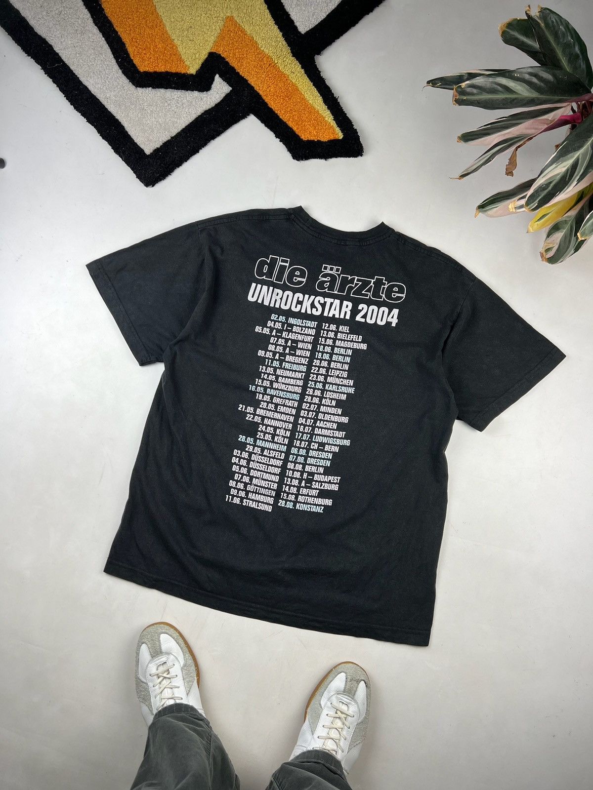 Band Tees × Vintage Vintage Die Arzte Tour T-shirt Size US L / EU 52-54 / 3 - 2 Thumbnail