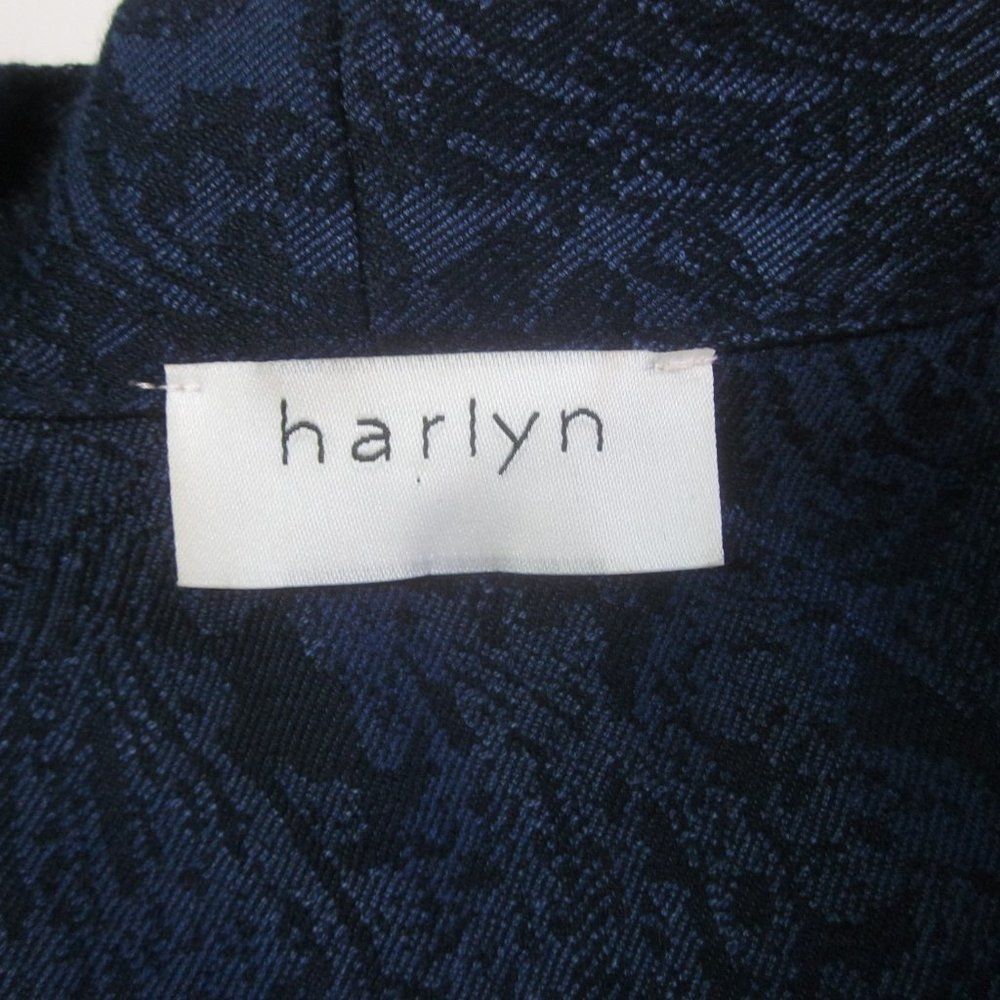 Anthropologie Anthropologie Harlyn Jacket Blue Brocade with Pleated Back S Size M / US 6-8 / IT 42-44 - 3 Thumbnail