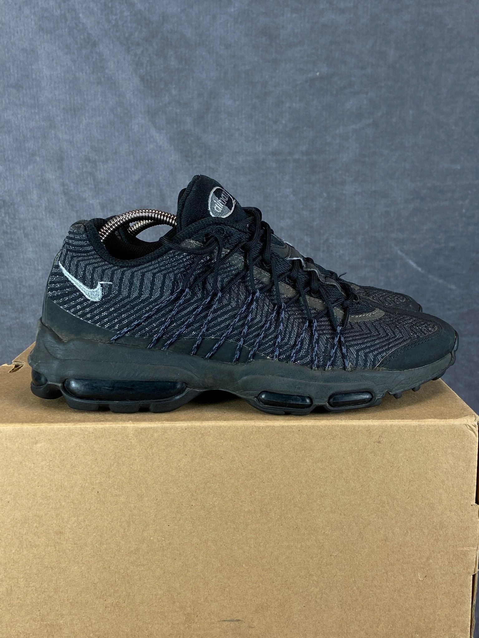 Nike Nike Air Max Black Sport Shoes Size 38.5 Size US 5.5 / EU 38 - 6 Thumbnail