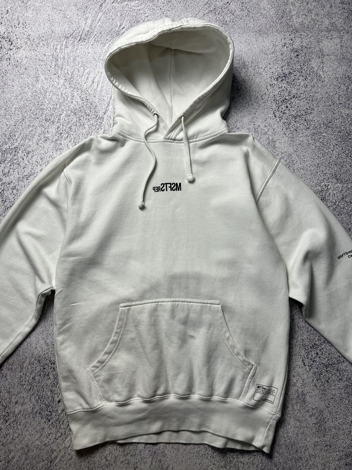 Jaden Smith Vintage MSFTSREP Jaden Smith Hoodie White M Size US M / EU 48-50 / 2 - 11 Thumbnail