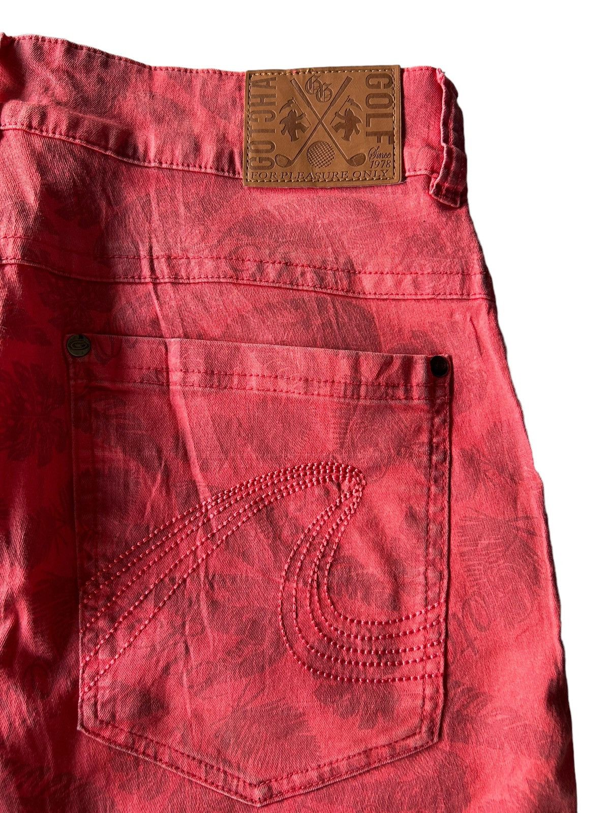 Gotcha × Japanese Brand GOTCHA GOLF Full Print Stretchable Pants Size US 32 / EU 48 - 8 Thumbnail