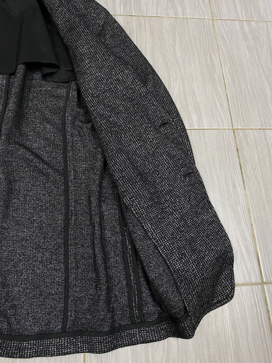 Armani Collezioni Armani Collezioni Textured Wool Blend Knit Blazer Jacket Size US L / EU 52-54 / 3 - 11 Thumbnail