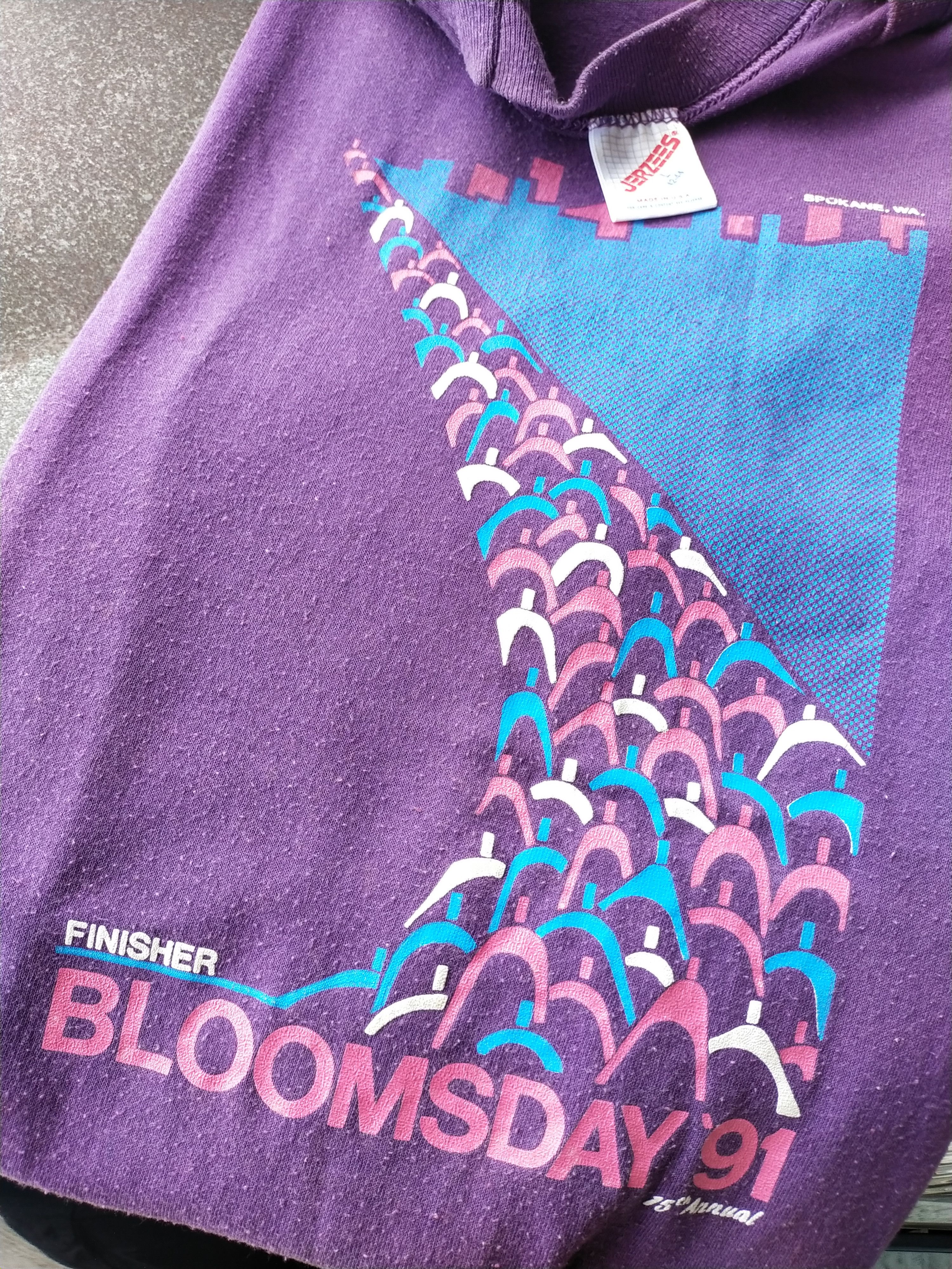 Nike × Vintage VINTAGE 1991 NIKE BLOOMSDAY FINISHER Size US L / EU 52-54 / 3 - 2 Thumbnail