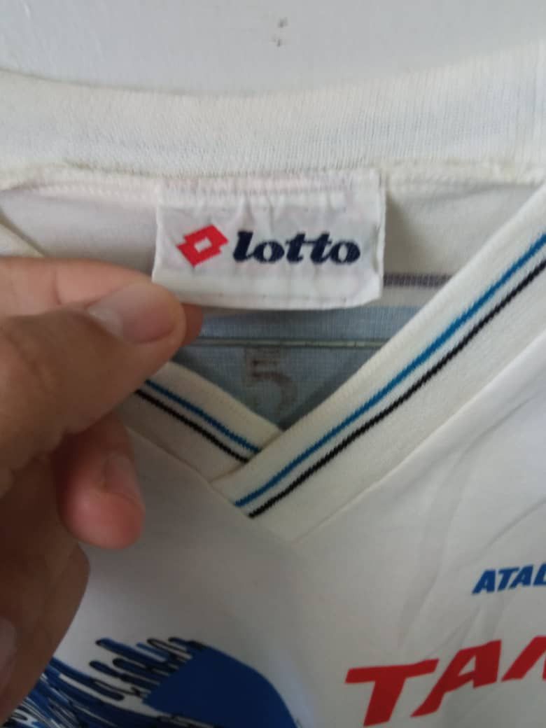 Lotto Sport VINTAGE ATALANTA FC LOTTO TAMOIL TRAINING 92/93 JERSEY ISSUE Size US XL / EU 56 / 4 - 5 Thumbnail