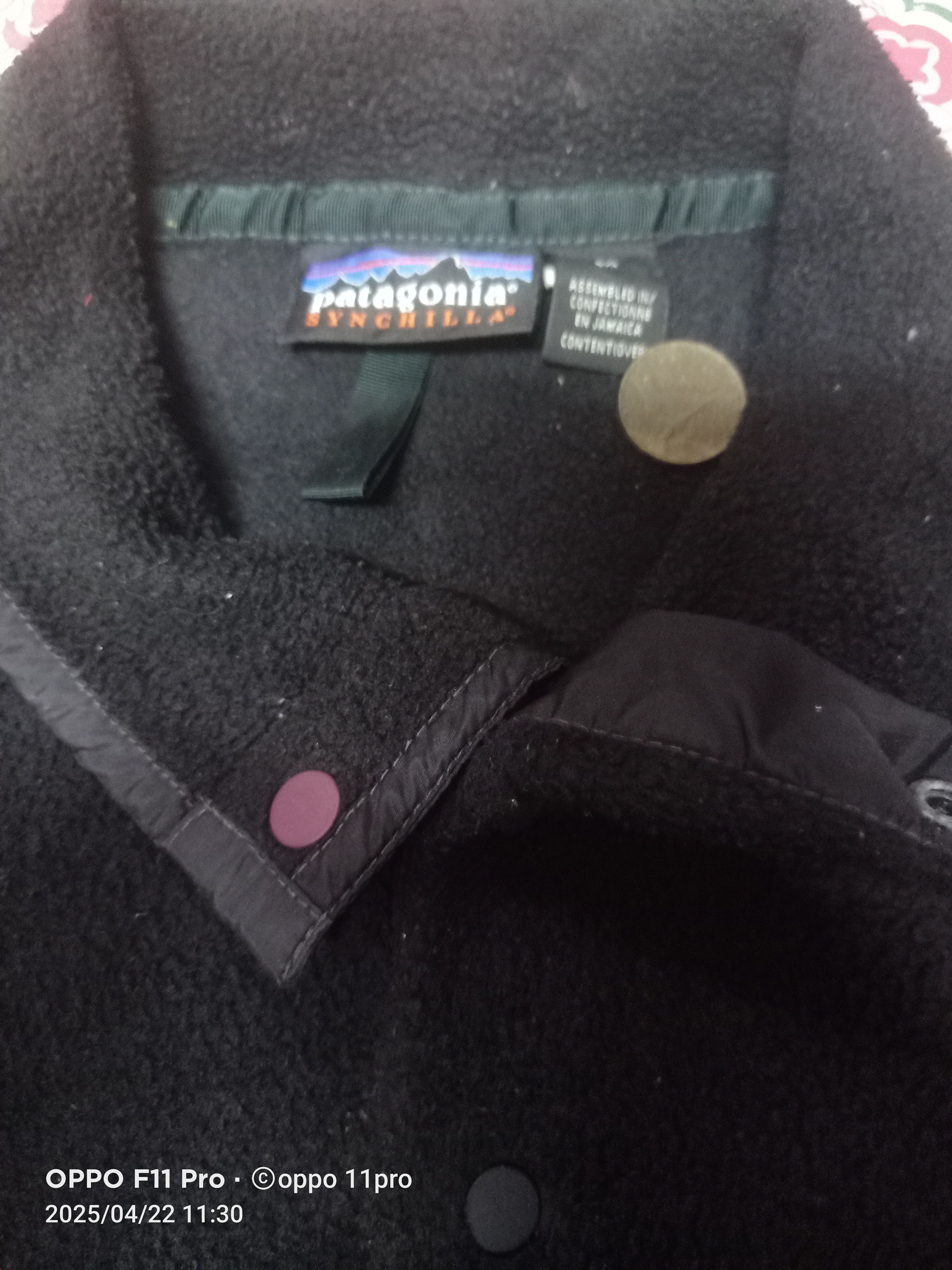 Patagonia × Vintage 90s Patagonia Vintage Fleece Synchilla Pollar Coller Size US M / EU 48-50 / 2 - 13 Thumbnail