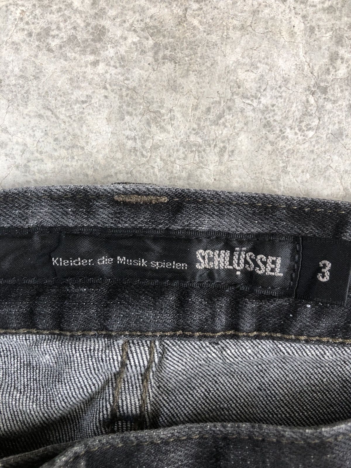 Schlussel Japanese Schlussel Flared Jeans Distressed Jeans Size US 32 / EU 48 - 14 Thumbnail