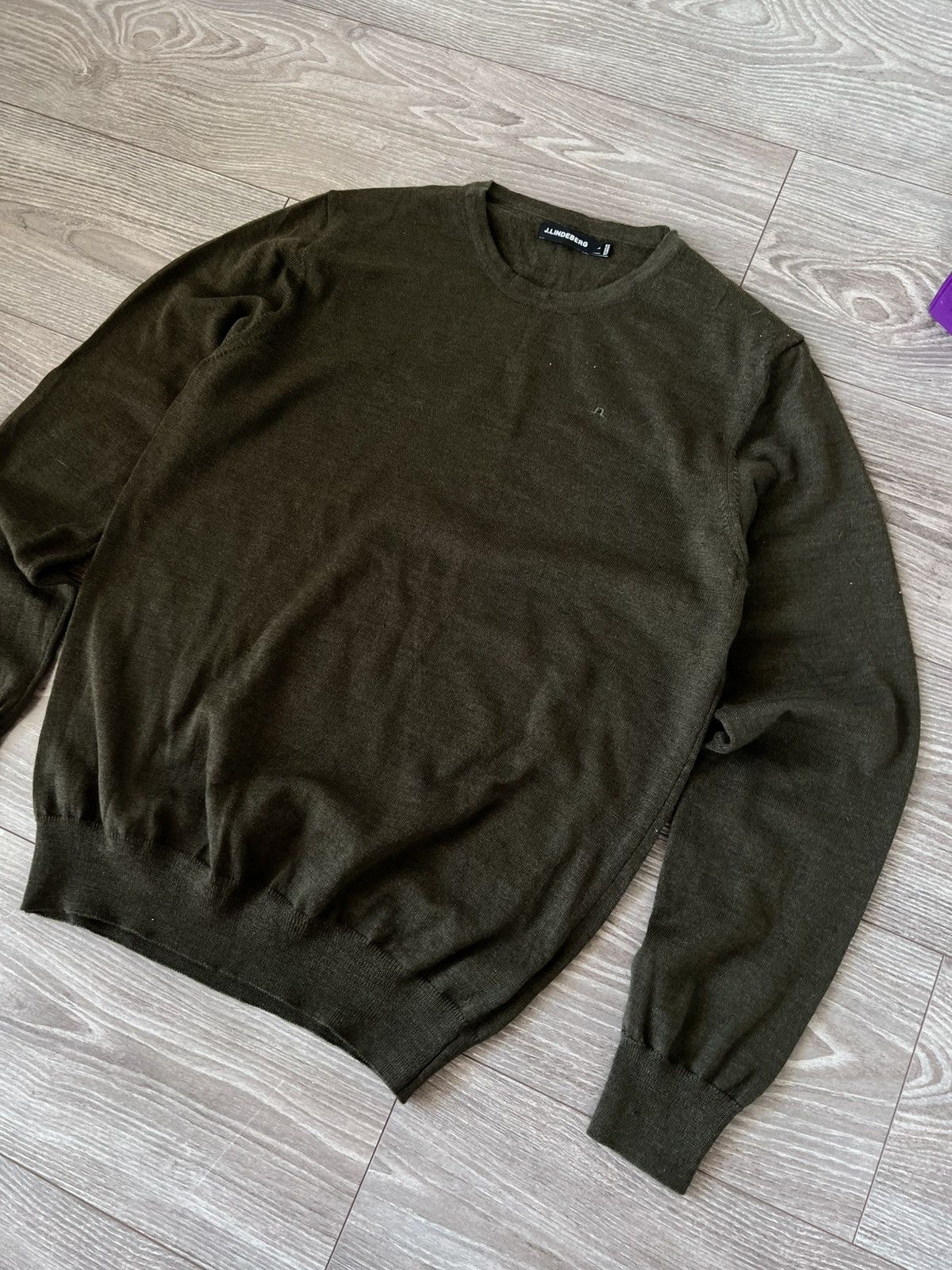 J.Lindeberg ‼️ J.Lindeberg 100% Merino Nyle Zip Cardigan‼️ Size US L / EU 52-54 / 3 - 9 Thumbnail