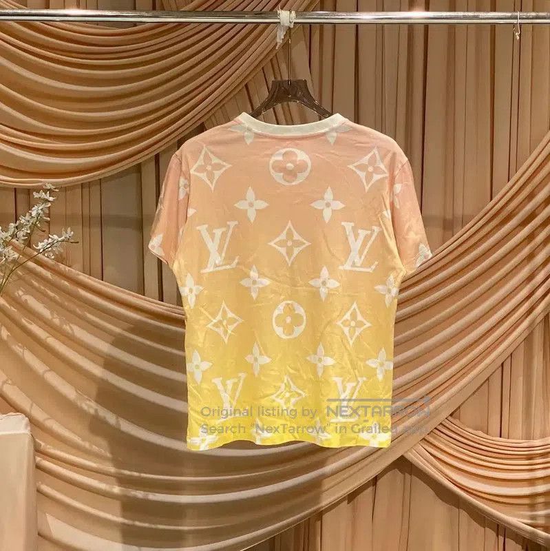 Louis Vuitton Louis Vuitton Color Block Cotton T. Size XL / US 12-14 / IT 48-50 - 2 Thumbnail