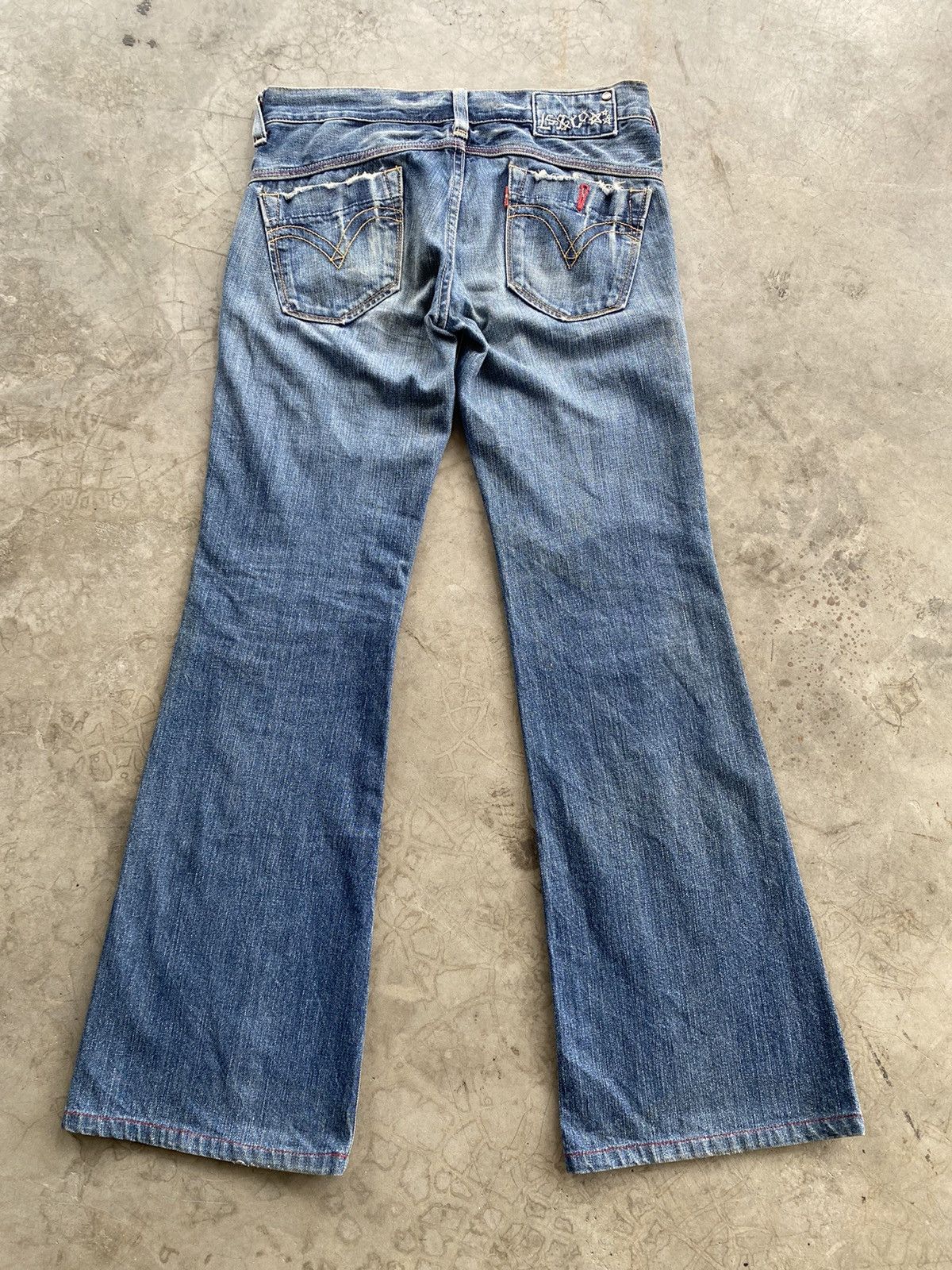 Levi's Flare Jeans Baggy Vintage Levi's Low Rise Bootcut Size 29" - 1 Thumbnail