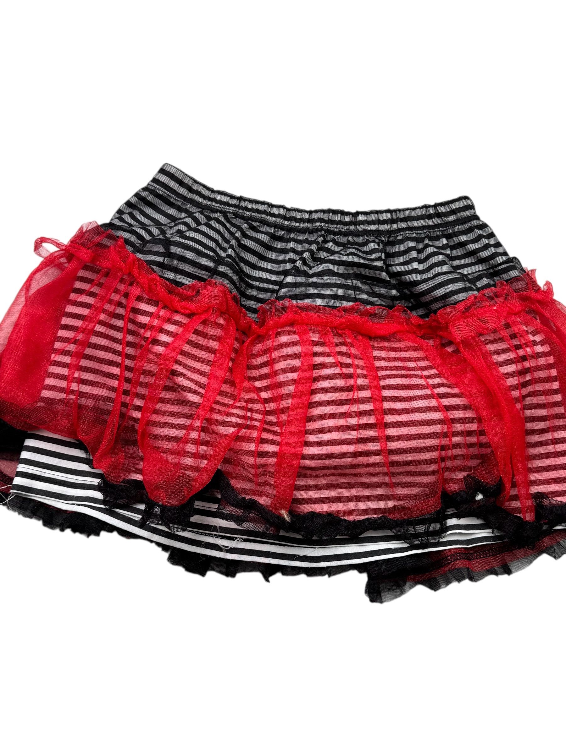 Japanese Brand Vintage Mini Skirt W255(V9) Size 24" / US 00 / IT 34 - 4 Thumbnail