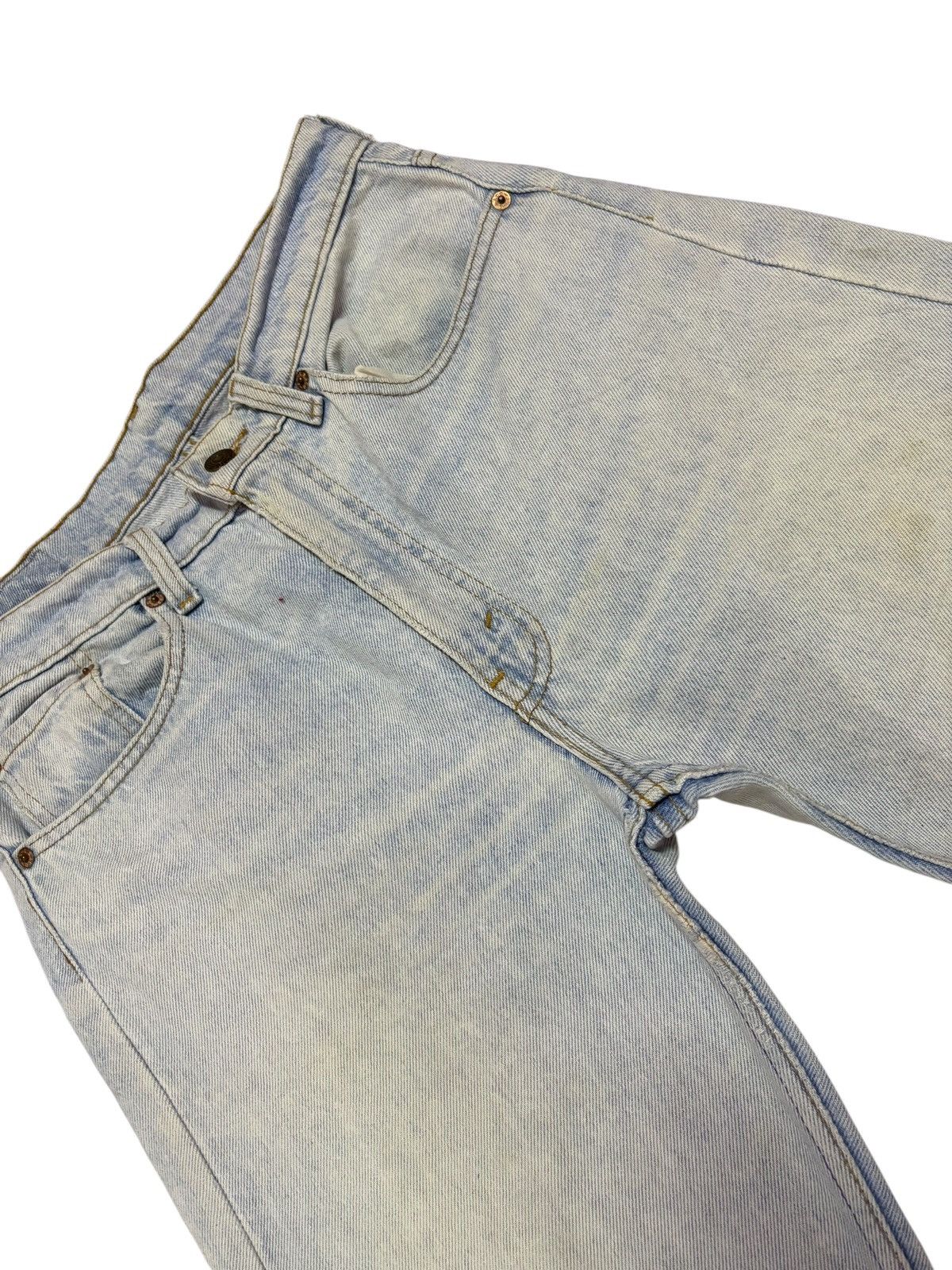 Levi's Vtg 90s Levis 505 Distressed Jeans Size US 30 / EU 46 - 5 Thumbnail