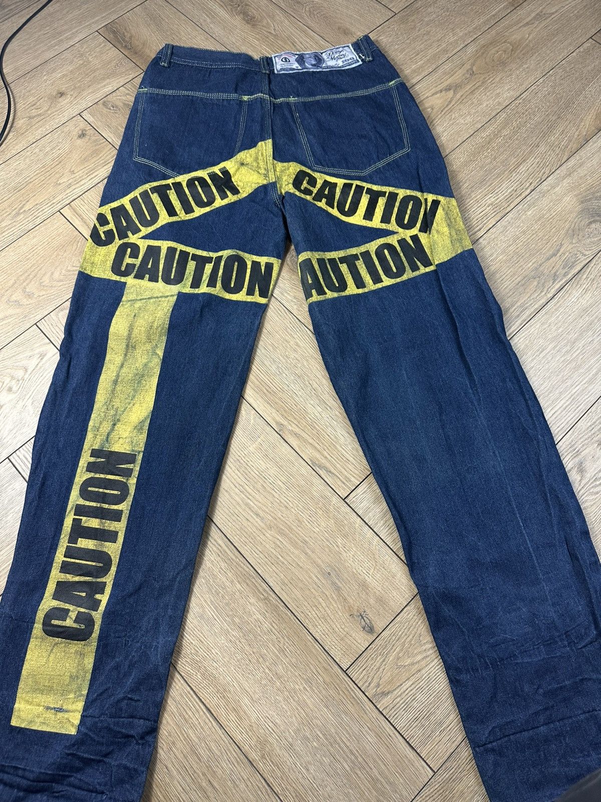 Japanese Brand × Vintage Vintage baggy jeans - Size US 36 / EU 52 - 4 Thumbnail