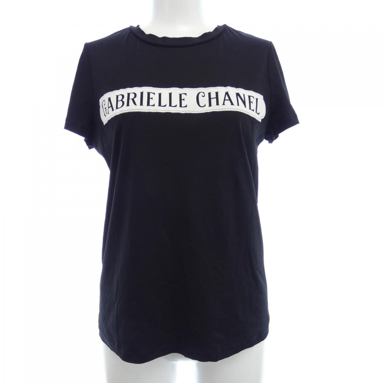 Chanel Chanel T-shirt Textile T-Shirts P57359K07506 DUTY FREE for USA