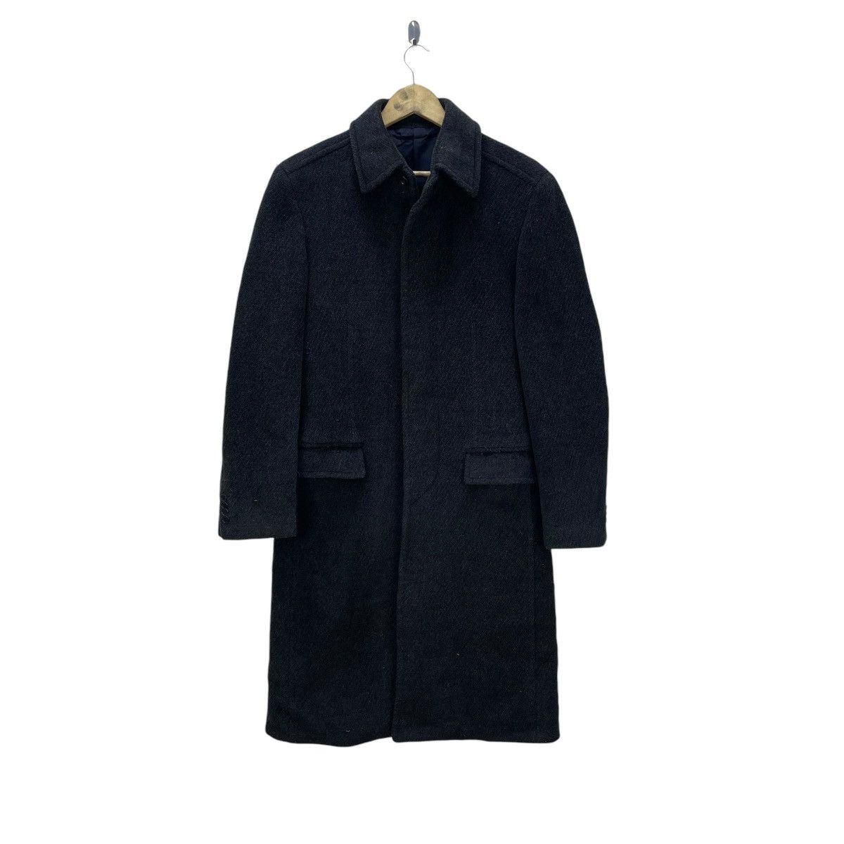 Autumn Cashmere × Comme des Garcons Homme Plus Comme Ca De Mode Homme Wool Long Coat Jacket Size US M / EU 48-50 / 2 - 2 Thumbnail
