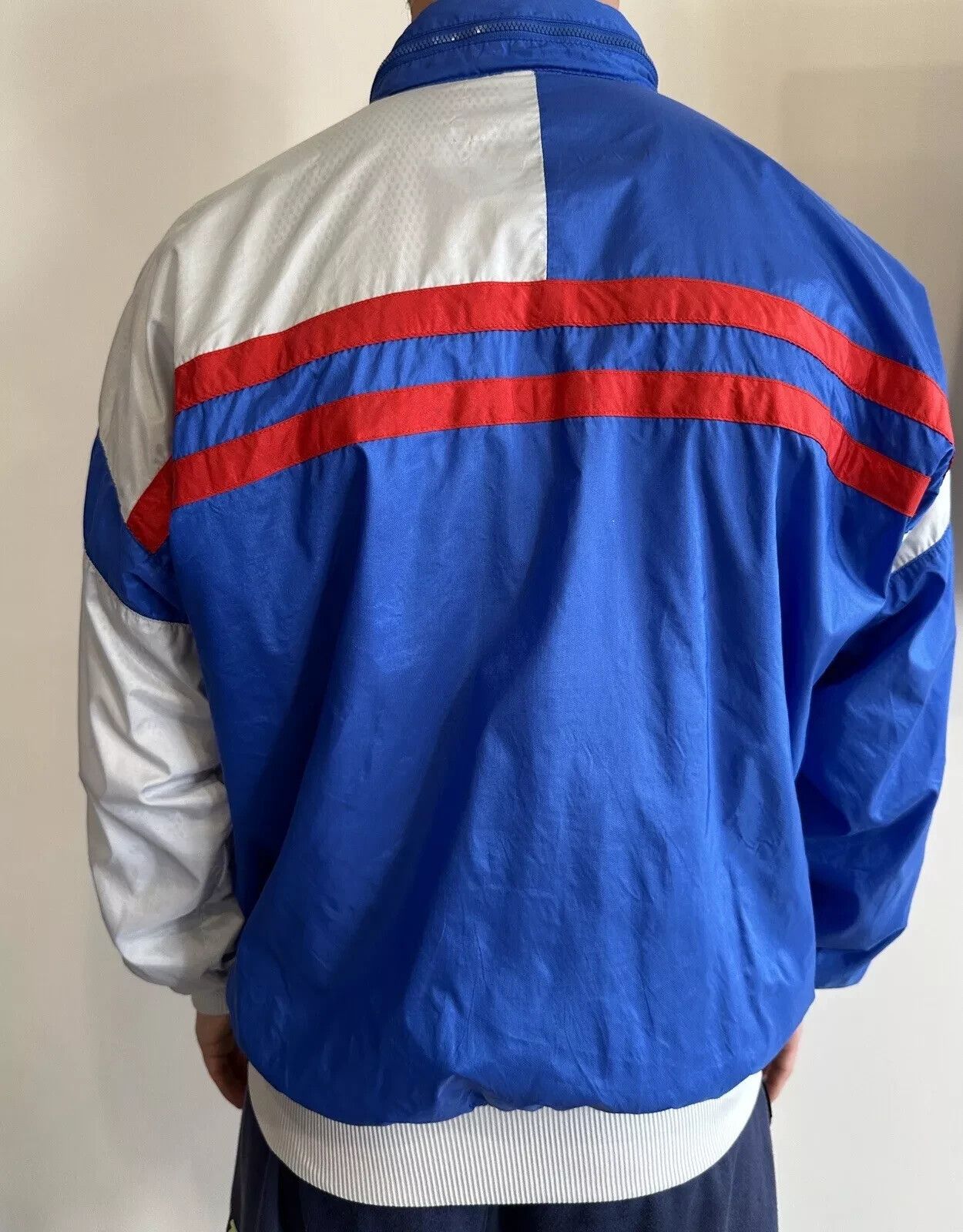 Adidas VINTAGE ADIDAS 1990s TRACK TOP NYLON JACKET MENS Size US M / EU 48-50 / 2 - 11 Thumbnail