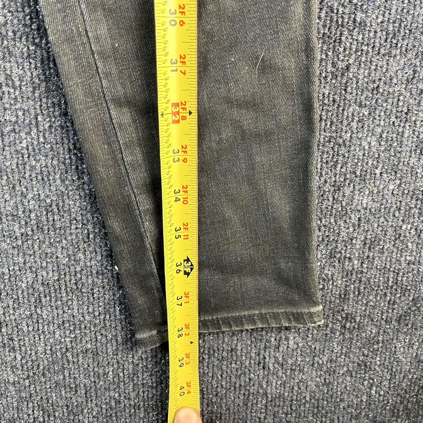 Vintage Habitual Eve Hi Rise Skinny Jeans Womens Gray Coated Denim Stretch Made USA Jeans 26 Gray Vintage No Ladies Female Country-United States? Size 26" / US 2 / IT 38 - 5 Thumbnail