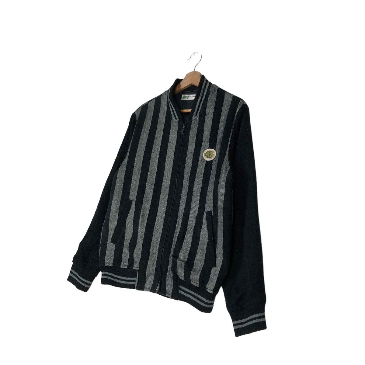 Hysteric Glamour 🔥VINTAGE BOMBER JACKET STRIPED HANDSOMEBOY JAPAN Size US S / EU 44-46 / 1 - 2 Thumbnail