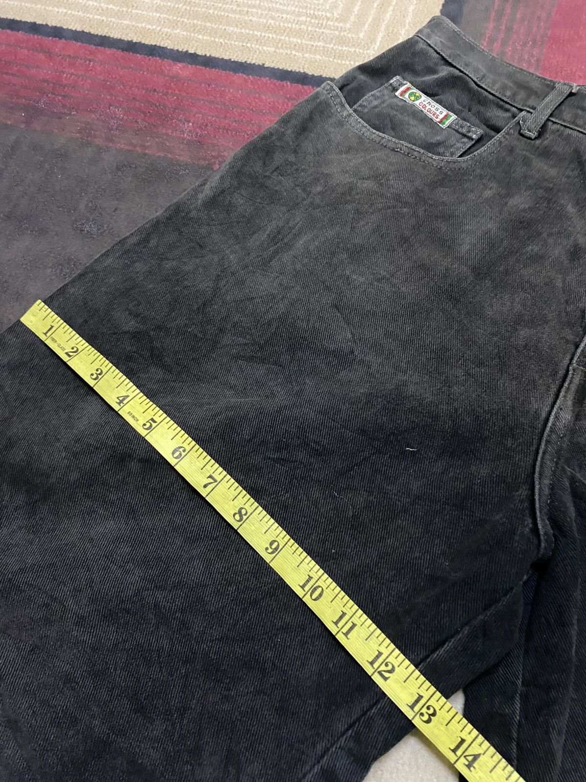 Cross Colours VINTAGE CROSS COLOURS BAGGY DENIM SHORT Size US 32 / EU 48 - 8 Thumbnail