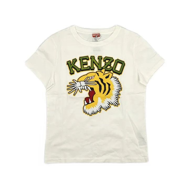 Kenzo Kenzo Casual Graphic Tiger Print T-Shirt -2507 Size M / US 6-8 / IT 42-44 - 2 Thumbnail