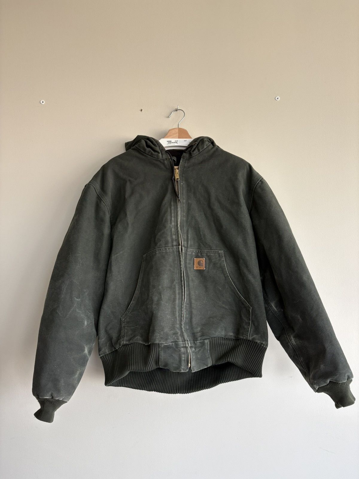 Carhartt Vintage Carhartt J130 Hooded Workwear Jacket Mens Large Size US L / EU 52-54 / 3 - 1 Thumbnail