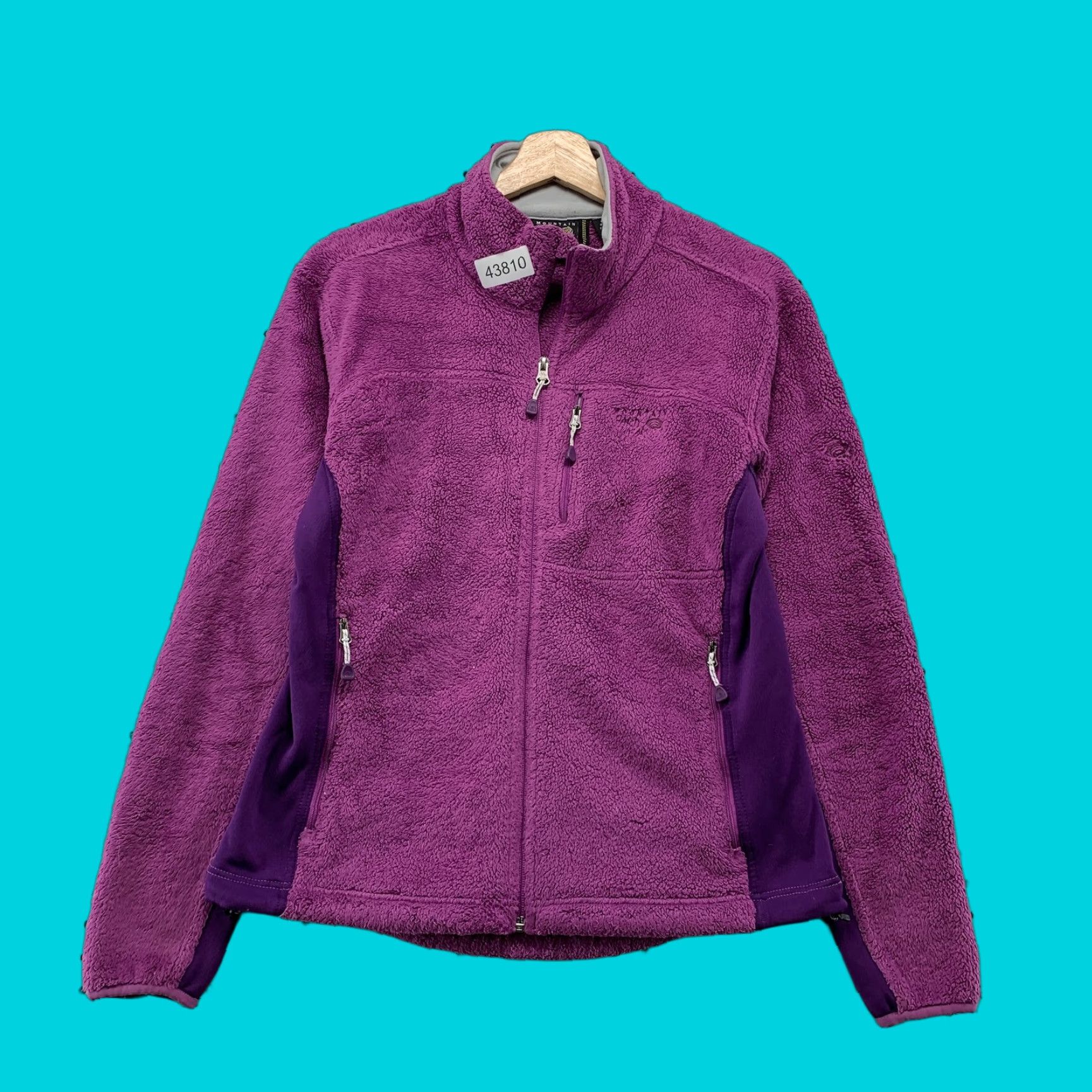 Mountain Hardwear Mountain Hardwear Pyxis Purple Jacket Women M Fleece Sherpa Outdoor Size M / US 6-8 / IT 42-44 - 1 Thumbnail