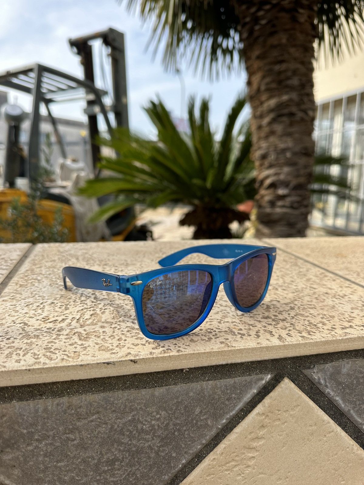 RayBan RayBan Sunglasses Blue OL10 Size ONE SIZE - 1 Thumbnail